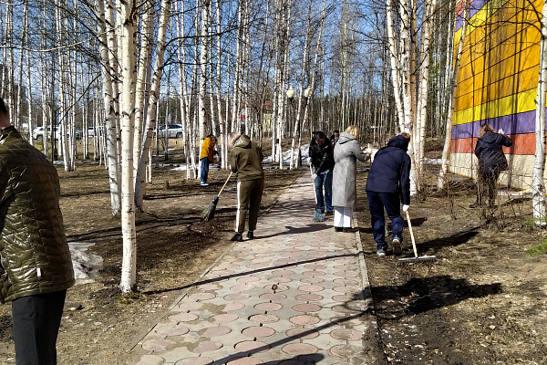 Первый весенний субботник проведен! 