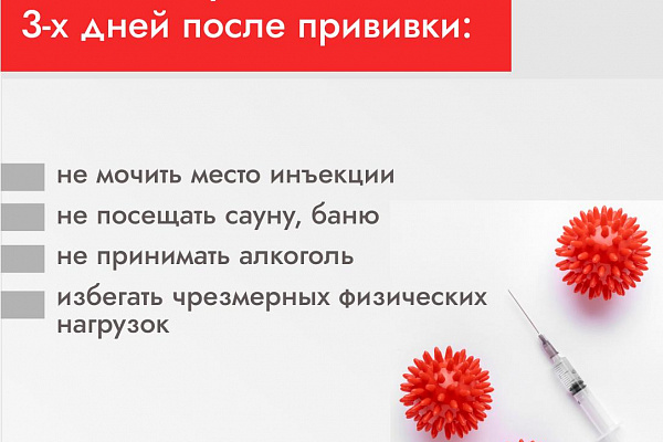 Вакцинация от коронавируса продолжается 